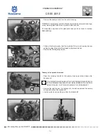 Предварительный просмотр 68 страницы Husqvarna CR 65 2012 Workshop Manual