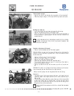 Предварительный просмотр 71 страницы Husqvarna CR 65 2012 Workshop Manual