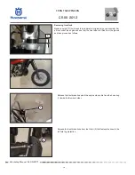 Предварительный просмотр 102 страницы Husqvarna CR 65 2012 Workshop Manual