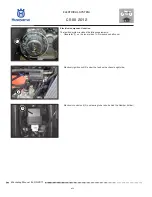 Предварительный просмотр 126 страницы Husqvarna CR 65 2012 Workshop Manual