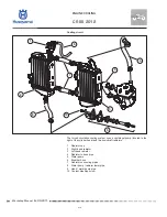 Предварительный просмотр 134 страницы Husqvarna CR 65 2012 Workshop Manual