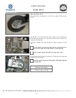 Предварительный просмотр 170 страницы Husqvarna CR 65 2012 Workshop Manual