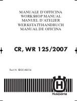 Husqvarna CR125/2007 Workshop Manual preview