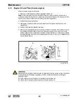 Preview for 42 page of Husqvarna CRT 36-25 Operator'S Manual