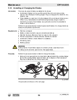 Preview for 56 page of Husqvarna CRT48-33K Operator'S Manual