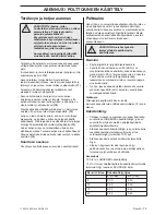 Предварительный просмотр 73 страницы Husqvarna CS 2234S Operator'S Manual