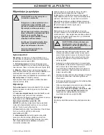 Preview for 75 page of Husqvarna CS 2234S Operator'S Manual