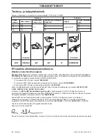 Preview for 84 page of Husqvarna CS 2234S Operator'S Manual