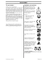 Предварительный просмотр 85 страницы Husqvarna CS 2234S Operator'S Manual