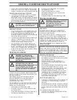 Preview for 91 page of Husqvarna CS 2234S Operator'S Manual