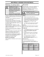 Preview for 93 page of Husqvarna CS 2234S Operator'S Manual