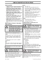 Preview for 192 page of Husqvarna CS 2234S Operator'S Manual