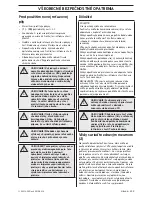 Preview for 209 page of Husqvarna CS 2234S Operator'S Manual