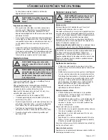 Preview for 213 page of Husqvarna CS 2234S Operator'S Manual