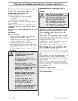 Preview for 214 page of Husqvarna CS 2234S Operator'S Manual