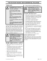 Preview for 273 page of Husqvarna CS 2234S Operator'S Manual