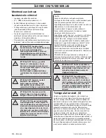 Предварительный просмотр 286 страницы Husqvarna CS 2234S Operator'S Manual