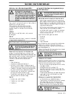 Предварительный просмотр 289 страницы Husqvarna CS 2234S Operator'S Manual