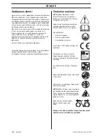 Предварительный просмотр 302 страницы Husqvarna CS 2234S Operator'S Manual