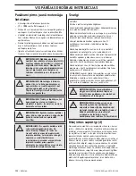 Preview for 304 page of Husqvarna CS 2234S Operator'S Manual