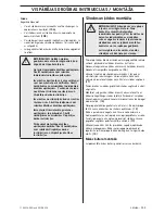 Preview for 309 page of Husqvarna CS 2234S Operator'S Manual