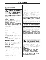 Preview for 314 page of Husqvarna CS 2234S Operator'S Manual