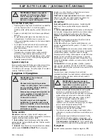 Preview for 330 page of Husqvarna CS 2234S Operator'S Manual