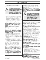 Preview for 396 page of Husqvarna CS 2234S Operator'S Manual