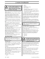 Preview for 478 page of Husqvarna CS 2234S Operator'S Manual