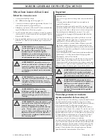 Preview for 487 page of Husqvarna CS 2234S Operator'S Manual