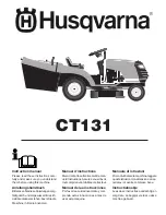Husqvarna CT131 Instruction Manual preview