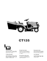 Husqvarna CT135 Instruction Manual preview