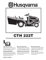 Husqvarna CTH 222T Instruction Manual предпросмотр