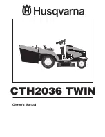 Husqvarna CTH2036 TWIN Owner'S Manual preview