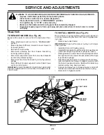 Preview for 23 page of Husqvarna CTH2036 XP Owner'S Manual