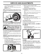 Preview for 27 page of Husqvarna CTH2036 XP Owner'S Manual