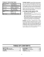 Preview for 4 page of Husqvarna CTH2138R Operator'S Manual