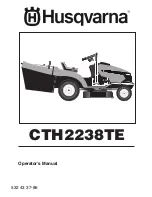 Husqvarna CTH2238TE Operator'S Manual предпросмотр