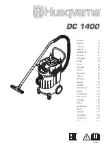 Husqvarna DC 1400 Manual предпросмотр