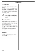 Preview for 6 page of Husqvarna DC 3300 Operator'S Manual