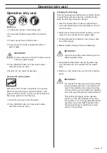 Preview for 11 page of Husqvarna DC 3300 Operator'S Manual