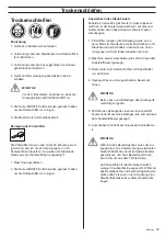 Preview for 39 page of Husqvarna DC 3300 Operator'S Manual