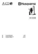 Husqvarna DC 6000 Operator'S Manual preview