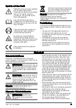 Preview for 53 page of Husqvarna DC 6000 Operator'S Manual