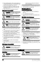 Preview for 110 page of Husqvarna DM 200 Operator'S Manual