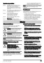 Preview for 119 page of Husqvarna DM 200 Operator'S Manual