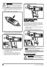 Preview for 14 page of Husqvarna DM 230 Operator'S Manual