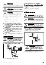 Preview for 15 page of Husqvarna DM 230 Operator'S Manual