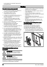 Preview for 58 page of Husqvarna DM 230 Operator'S Manual