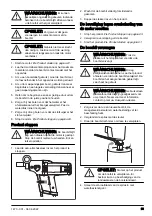 Preview for 63 page of Husqvarna DM 230 Operator'S Manual